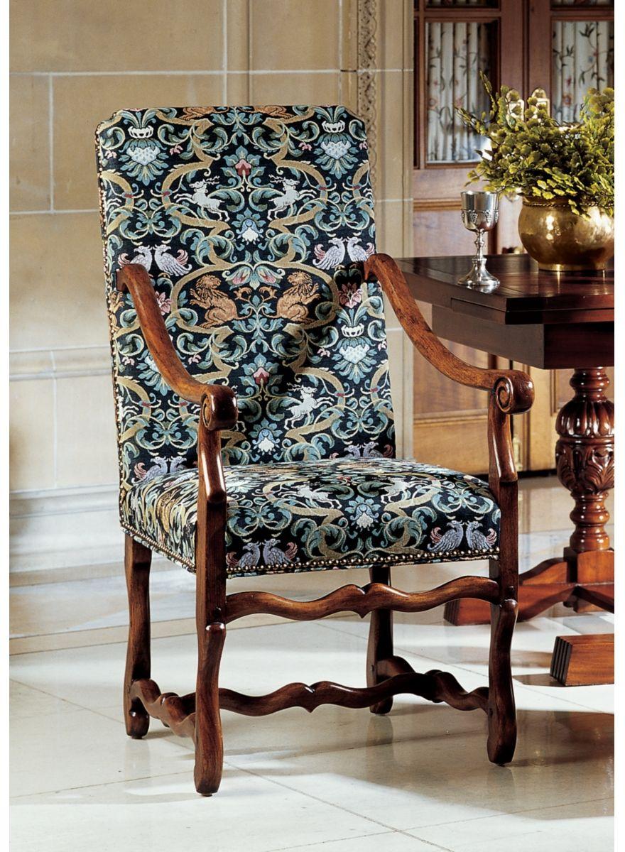 Chateau DuMonde Upholstered Dining Arm Chair