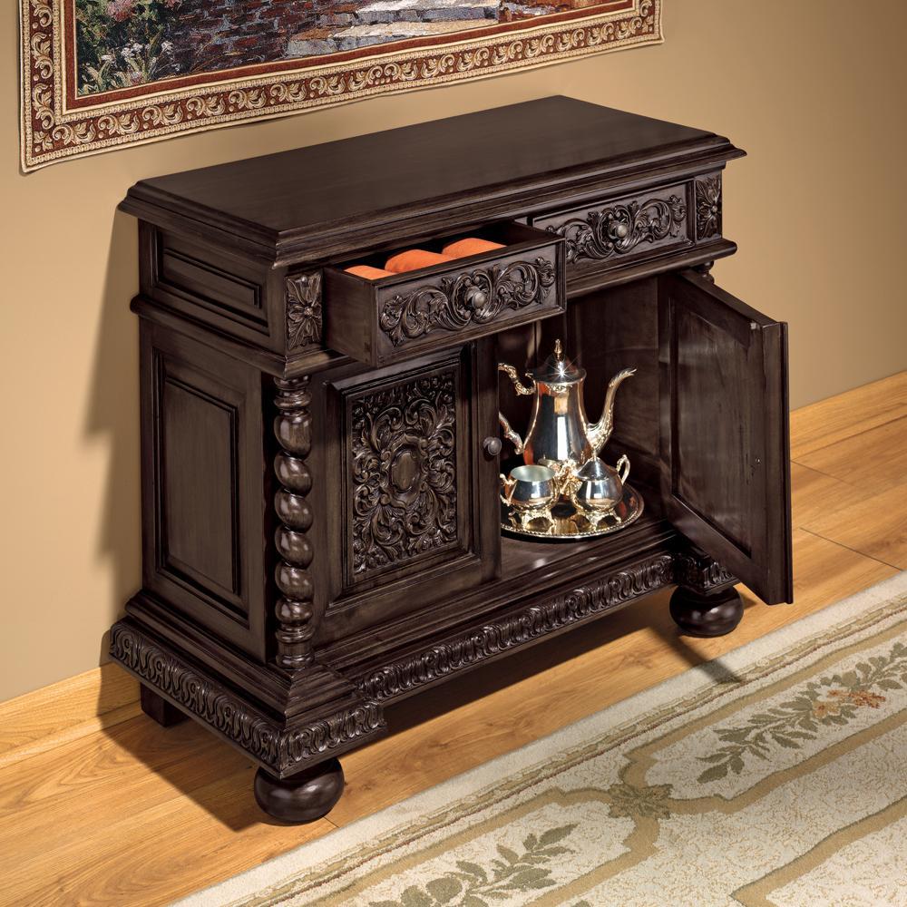 Acadia Barley Twist Gothic Buffet Table