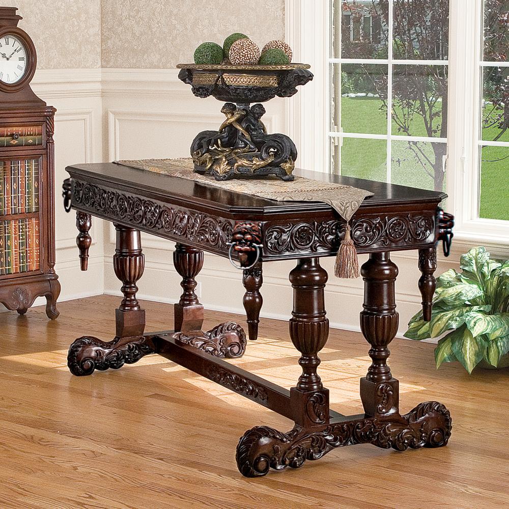 Sir Benedict's Renaissance Library Table