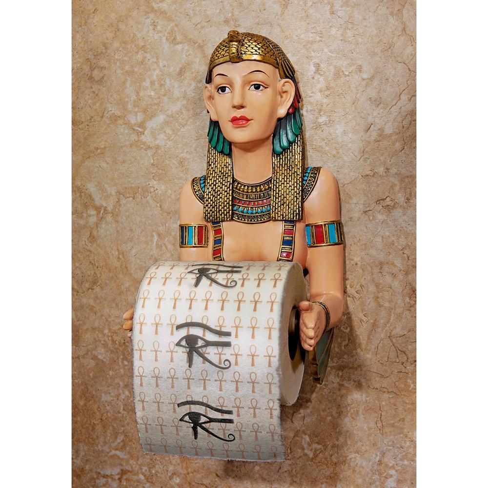 Egyptian Priestess A-Kah-Kah-Loo Bath Tissue Holder