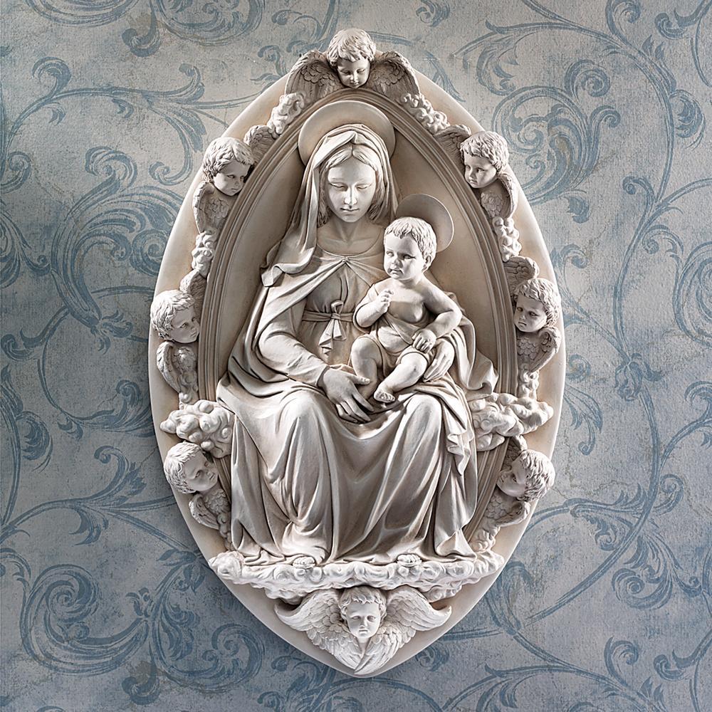 Madonna and Child Wall Sculpture