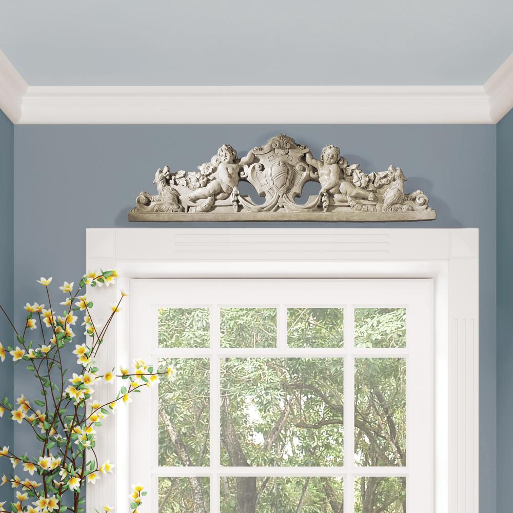 Devonshire Sculptural Wall Pediment