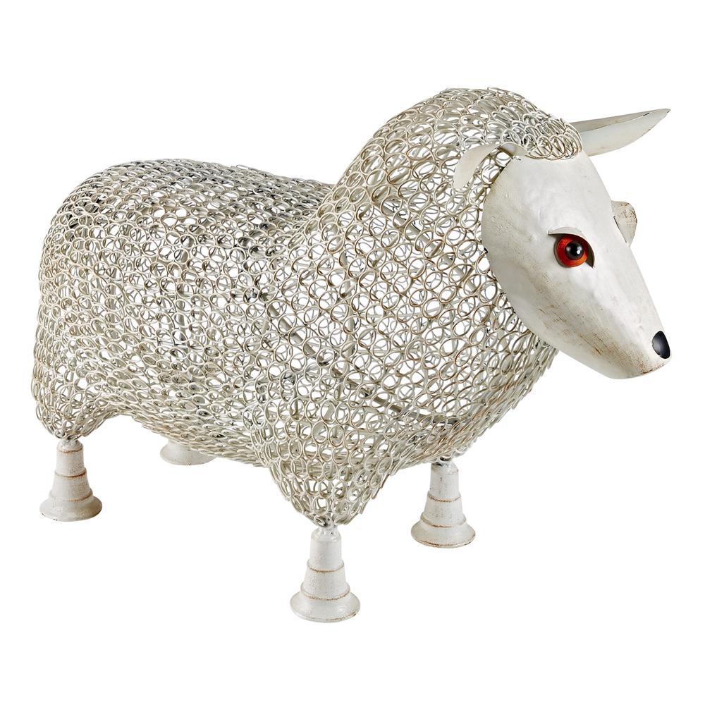 Sheep Settee Sculptural Metal Garden Bench