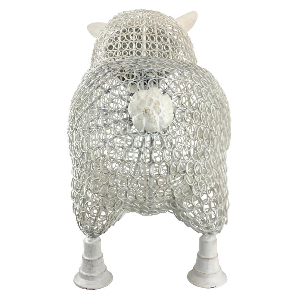 Sheep Settee Sculptural Metal Garden Bench