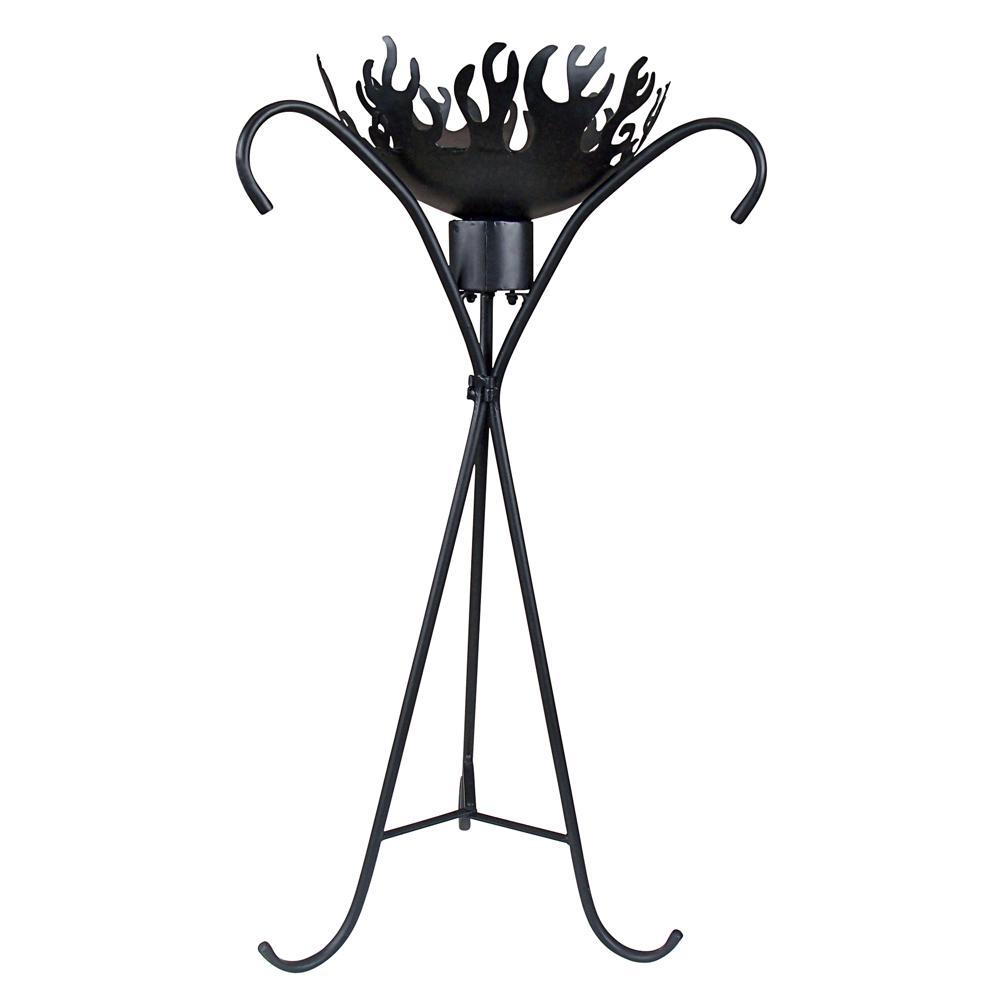 Flames of the Tiki God Metal Planter: Large