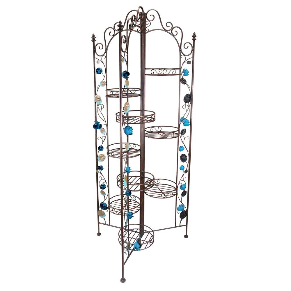 Villa Borghese Cascading Metal Plant Stand