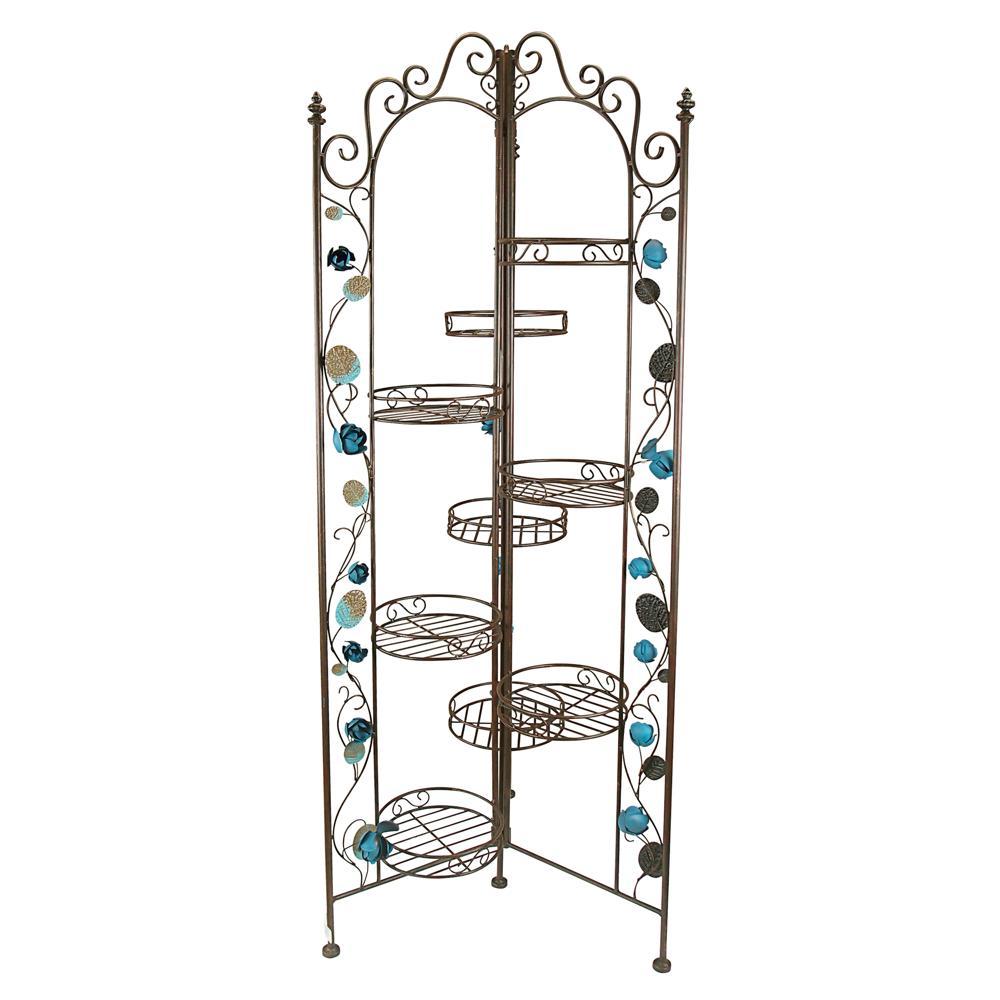 Villa Borghese Cascading Metal Plant Stand