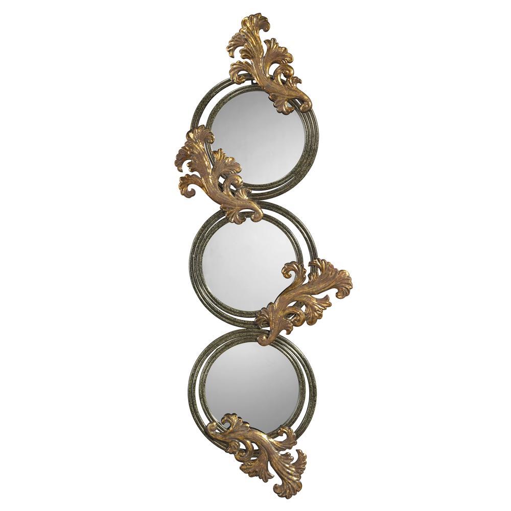 Baroque Ternion Decorative Metal Wall Mirror