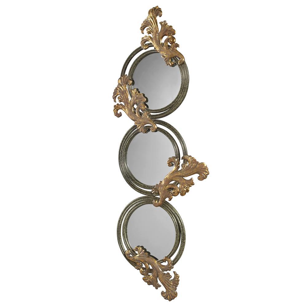 Baroque Ternion Decorative Metal Wall Mirror