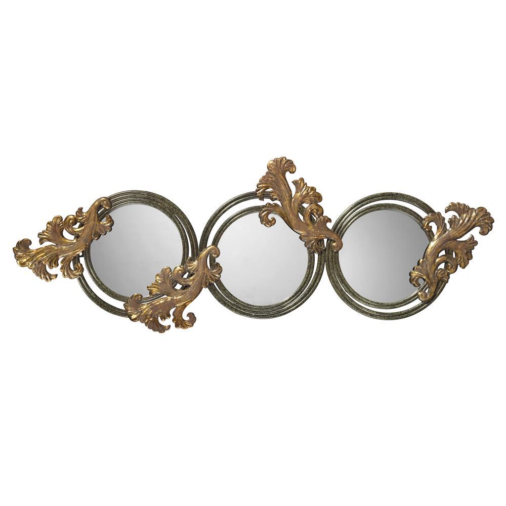 Baroque Ternion Decorative Metal Wall Mirror