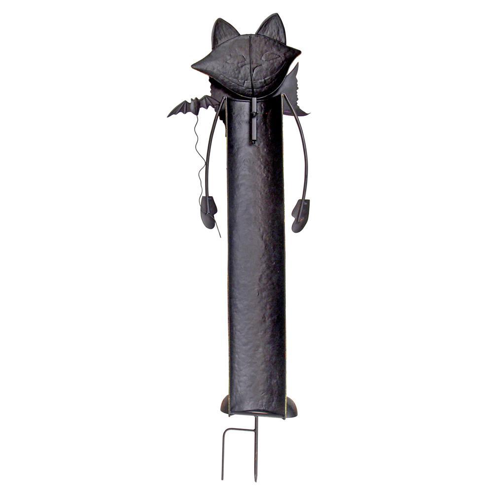 Halloween Ghoulish Gang Metal Garden Stakes: Blackie The Cat