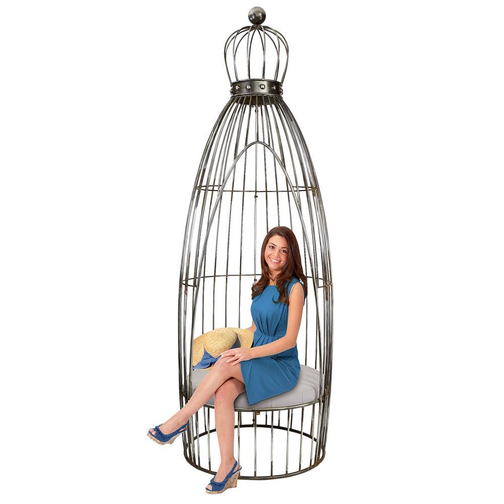 San Tropez Sun Lounger Metal Garden Chair