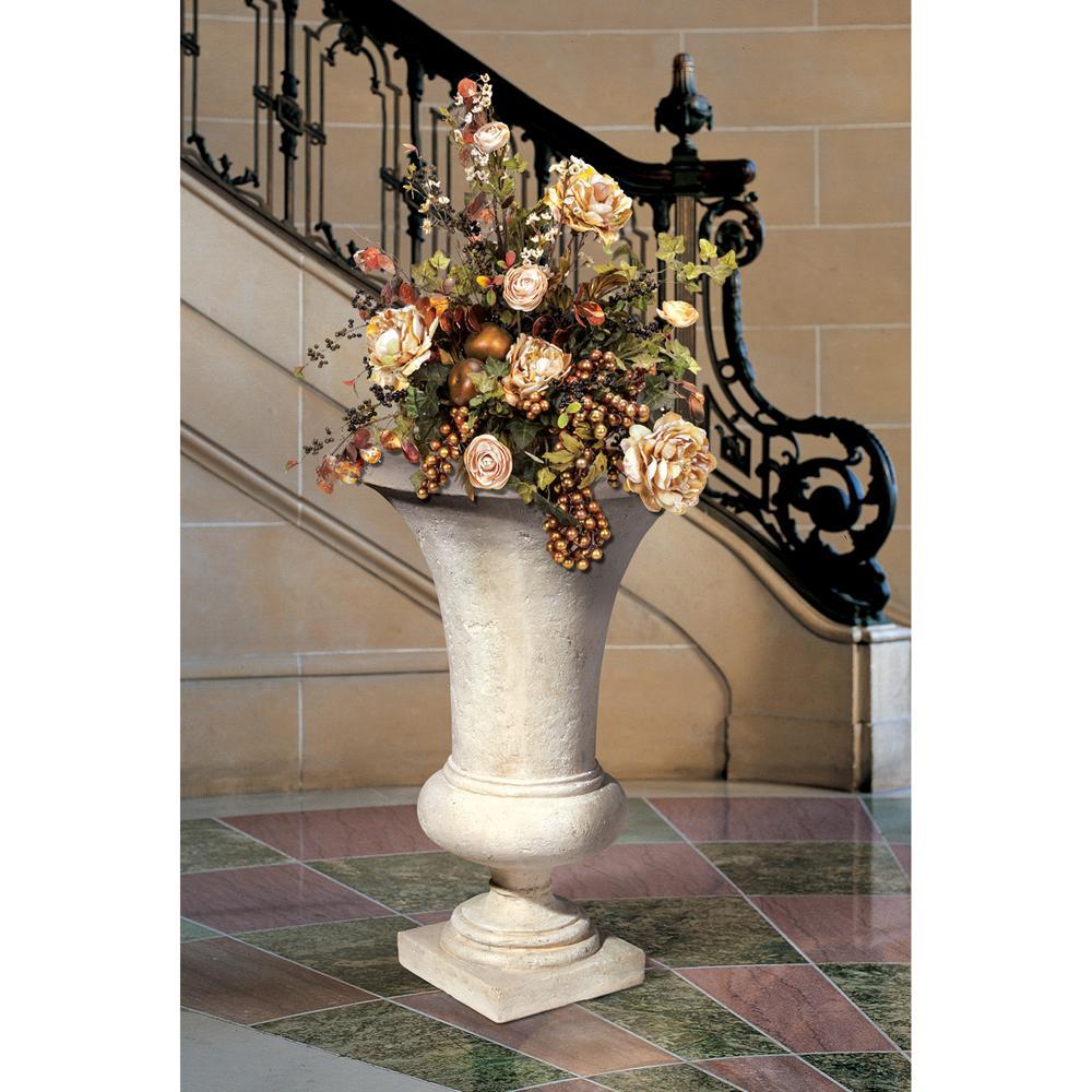 Viennese Architectural Garden Urn: Each Medium