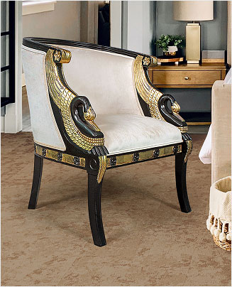 French Salon Corner Chair