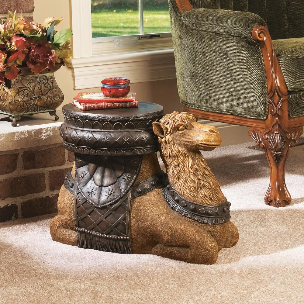 The Kasbah Camel Sculptural Side Table