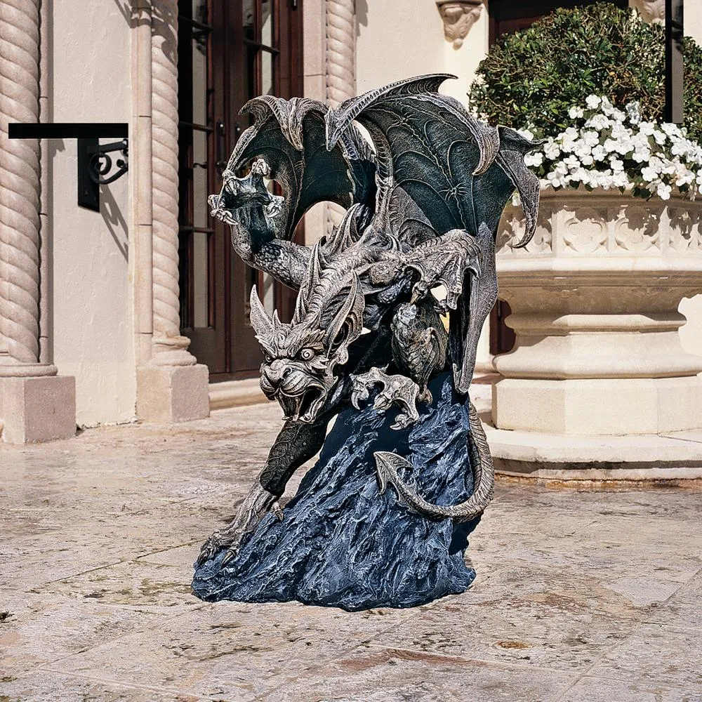 Scatheus, Guardian of the Shadows Gargoyle Statue