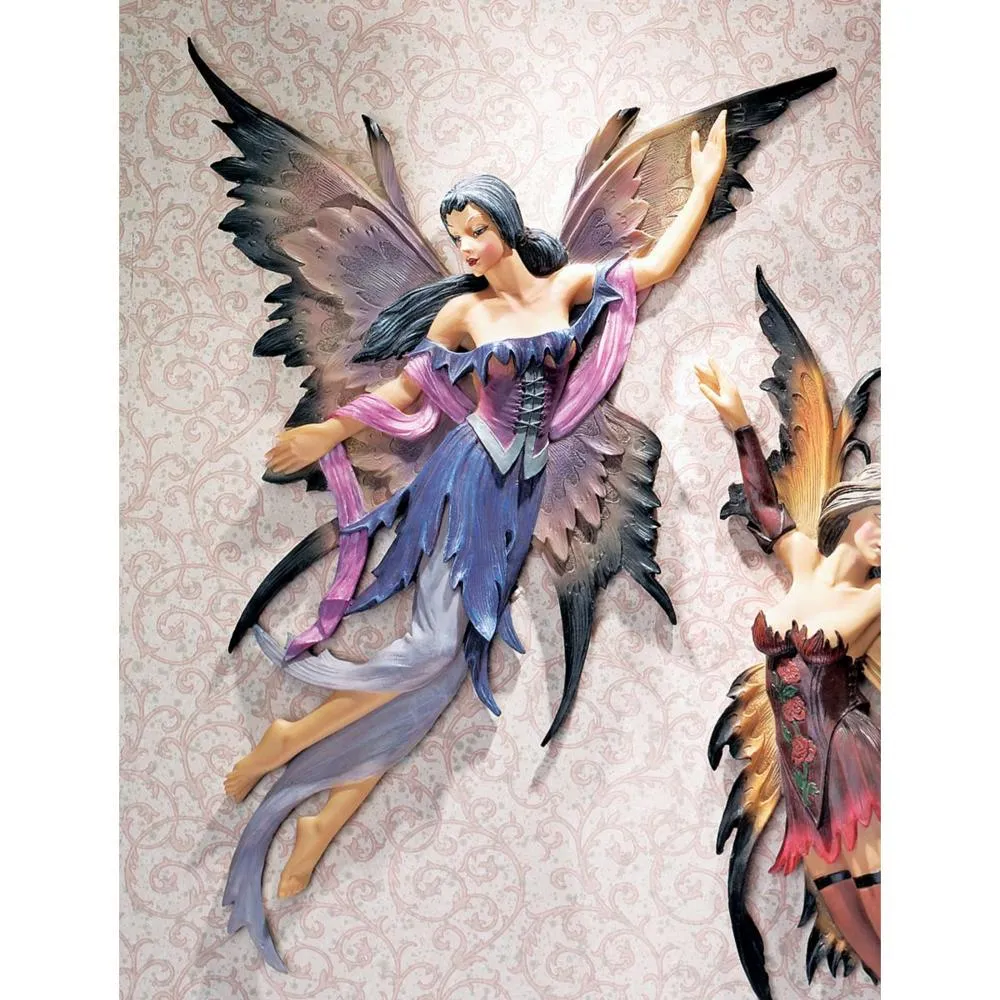 Fairies of the Enchanted Grove Wall Sculpture: Rowan
