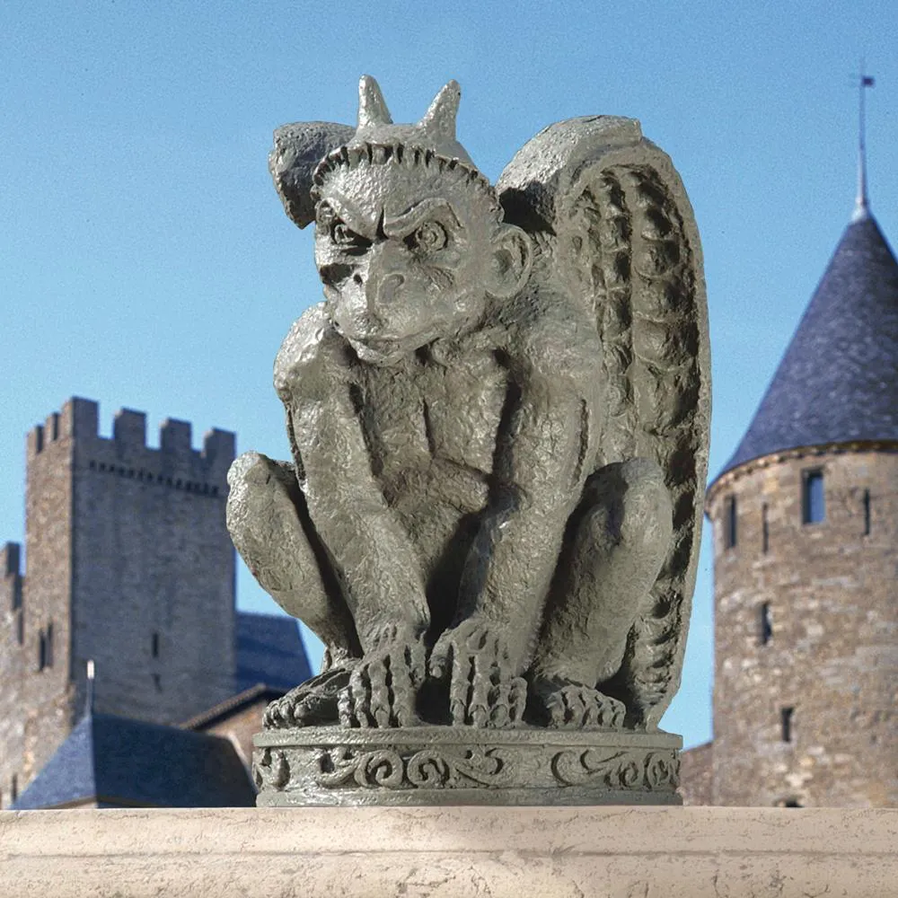 The Cathedral Gargoyle Statue: Each