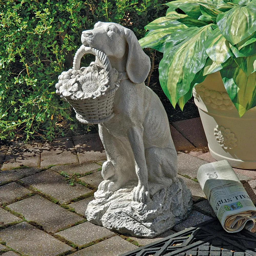Man's Best Friend Dog Statue
