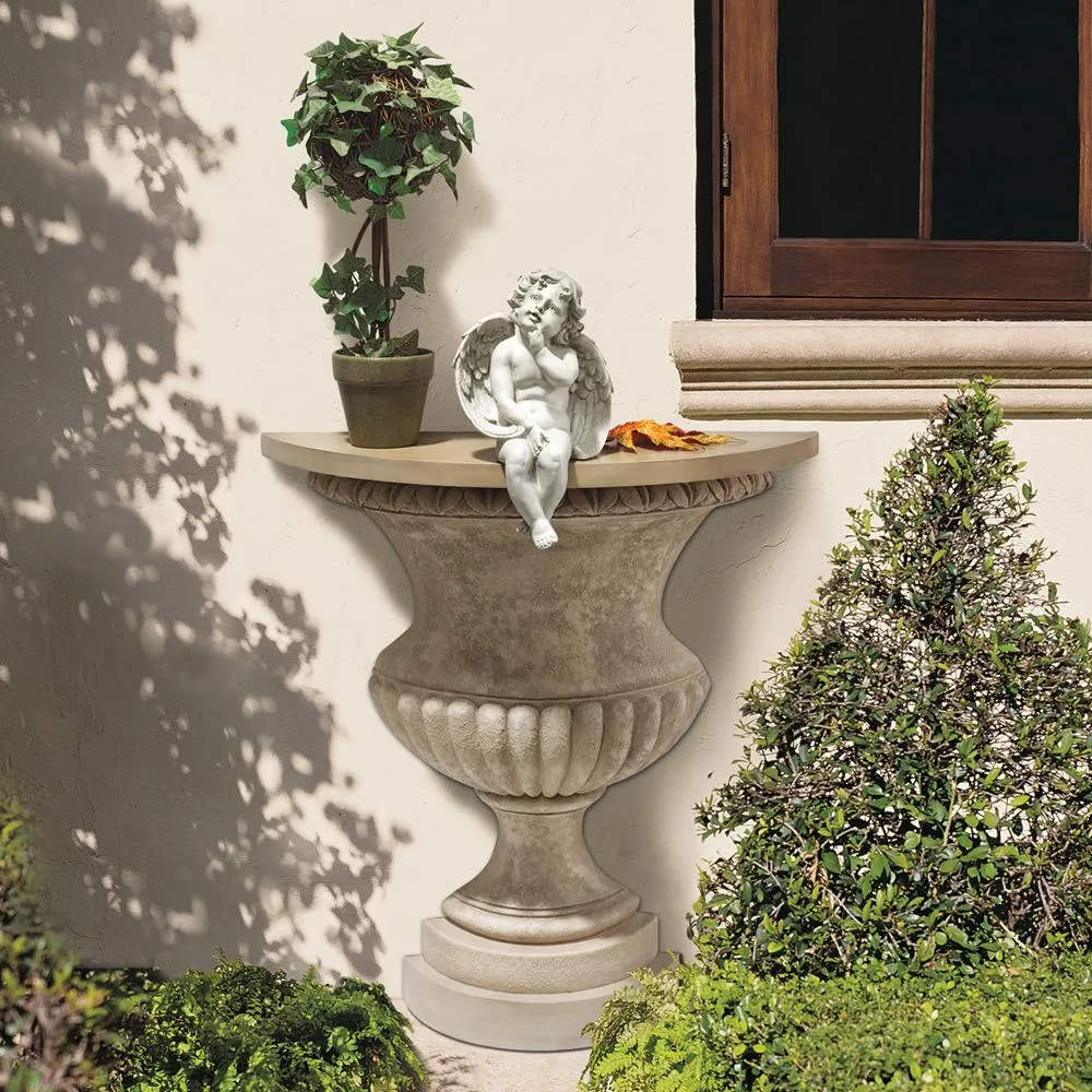 Garden of Versailles Urn Wall Console Table