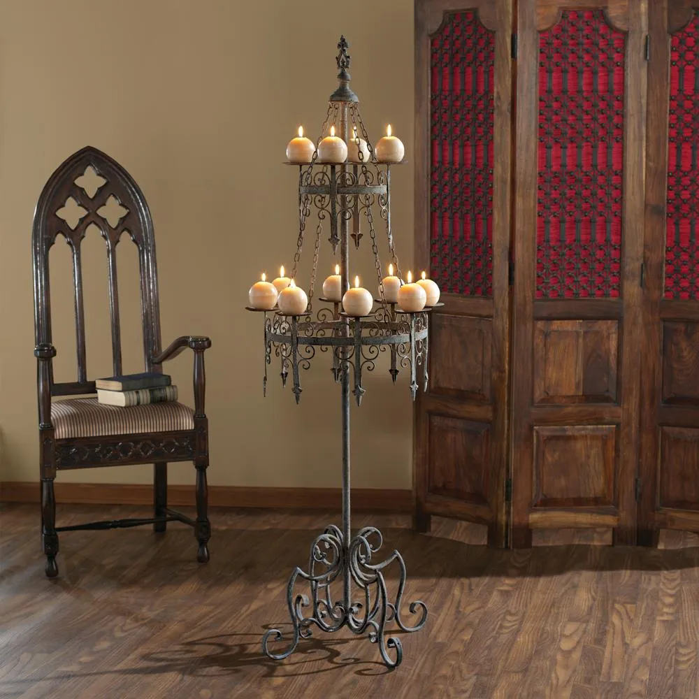 Malbork Castle Gothic Floor Candelabra