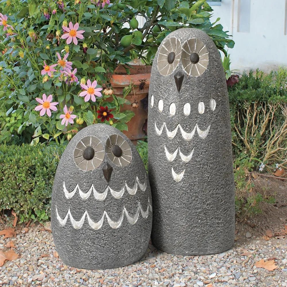 Ollie Ogling Outdoor Owl Garden Statue