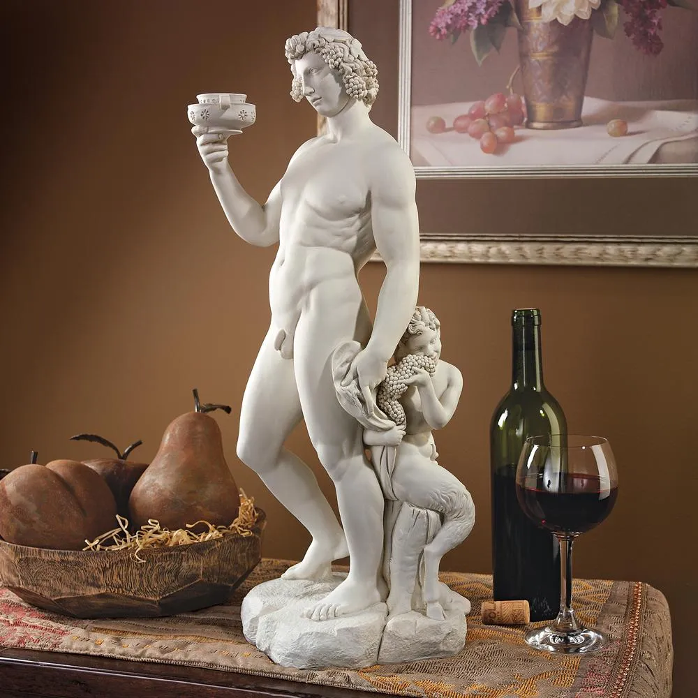 Bacchus, Roman God of Wine Statue