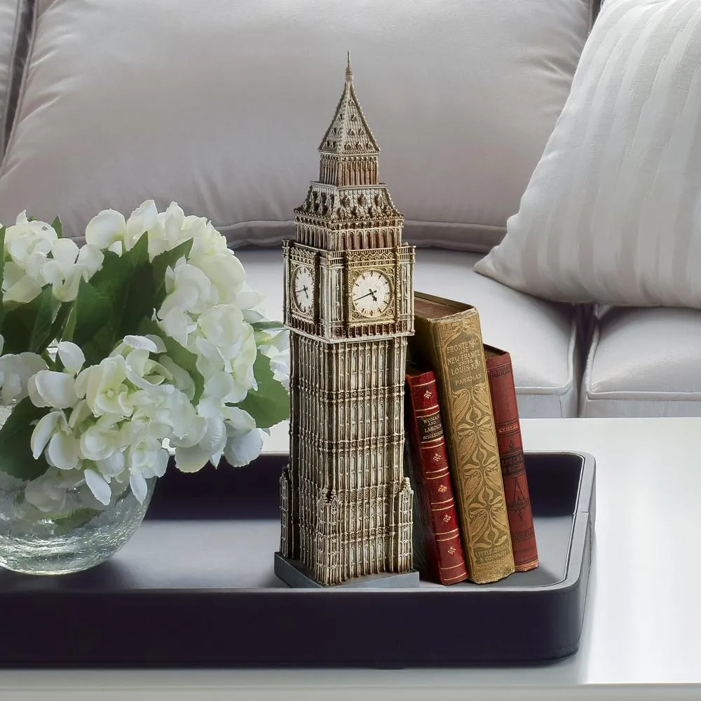 London's Big Ben English Landmark Clock Tower Statue