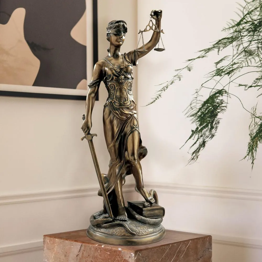 Themis, Goddess of Justice Statue: Extra Large
