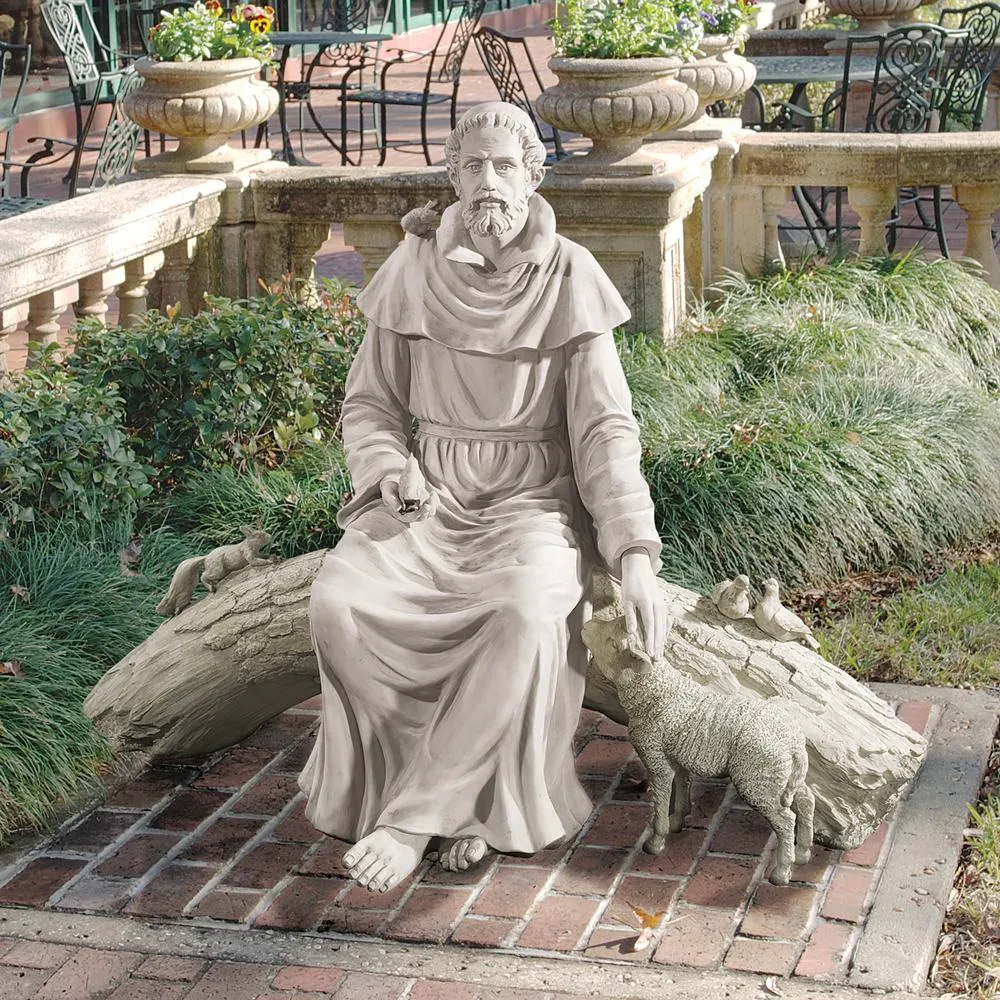 In Nature's Sanctuary, Saint Francis Garden Statue