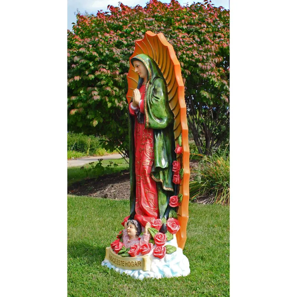 The Virgin of Guadalupe Religious Statue: Grande