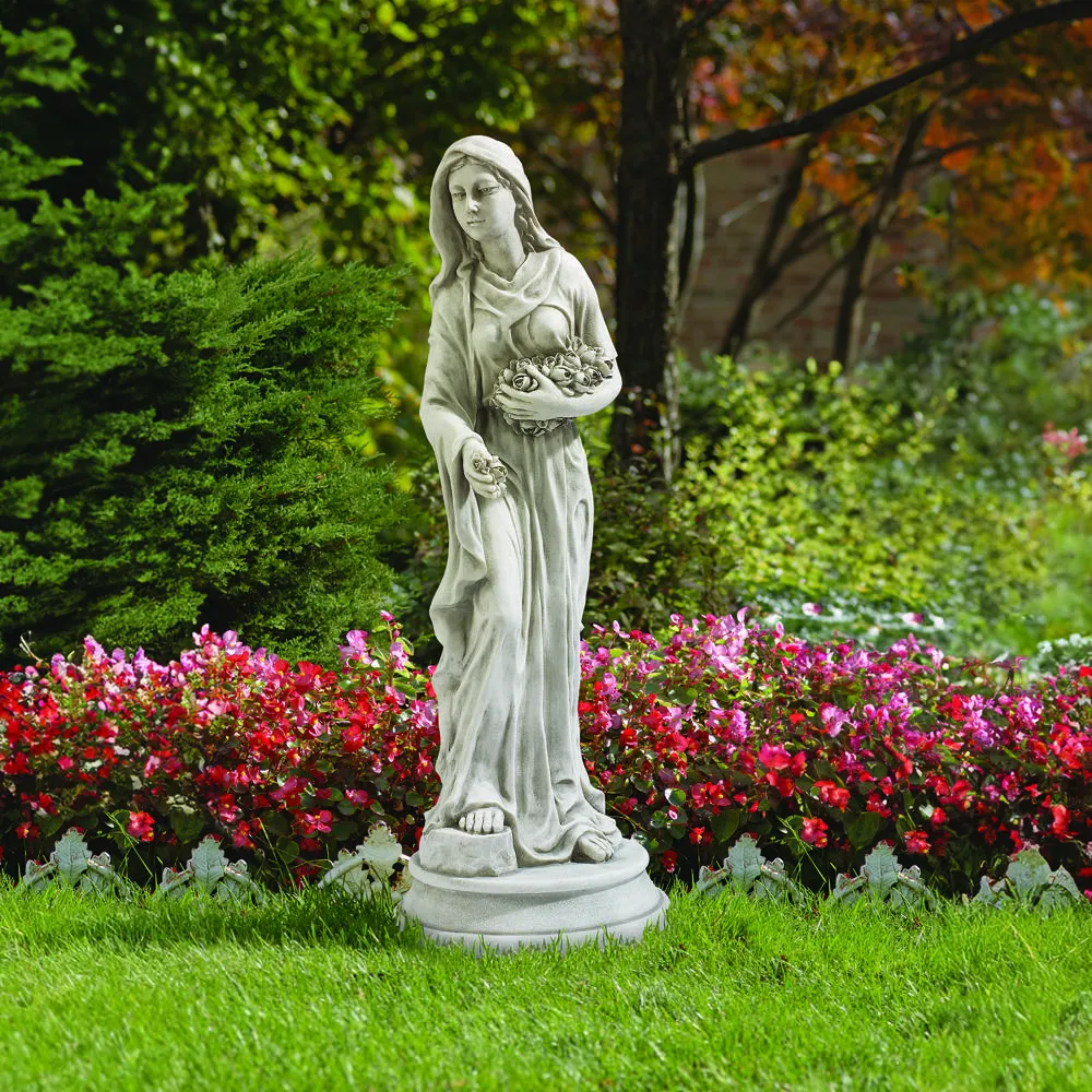 Persephone, Maiden of the Roses Garden Statue