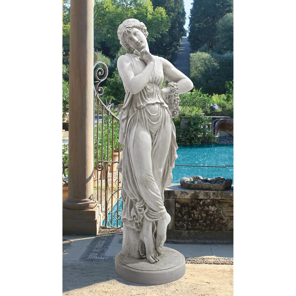 Dancer with Finger on Chin Statue