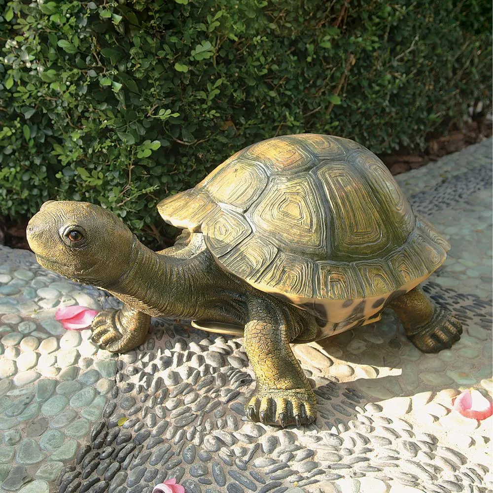 The Tranquil Tortoise Garden Statue: Large