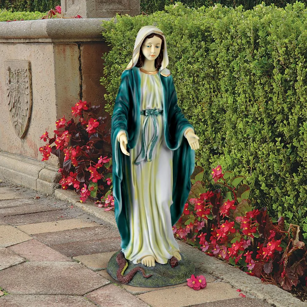 Virgin Mary, the Blessed Mother Garden Statue