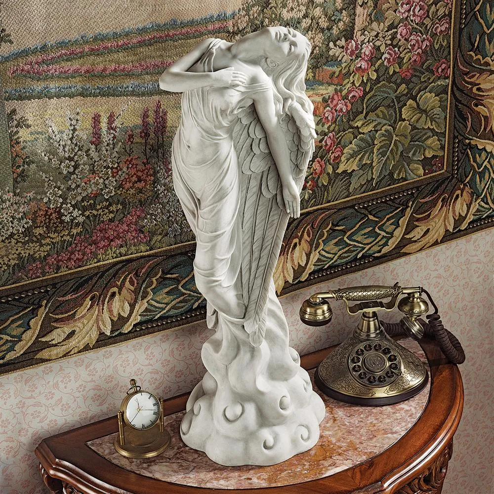 Ascending Angel Statue: Medium