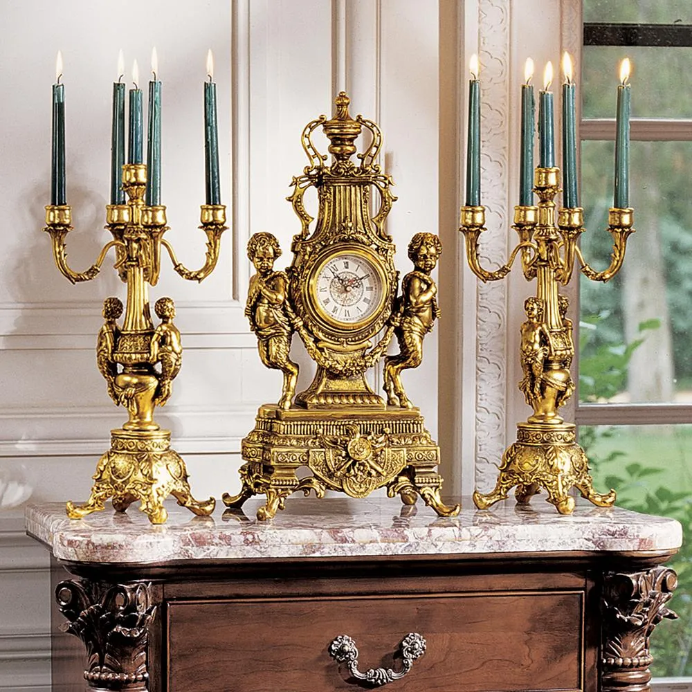 Grande Chateau Candelabra Pair