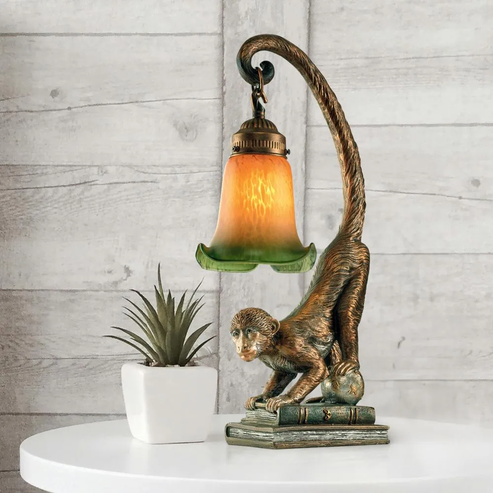 Monkey Business Sculptural Table Lamp