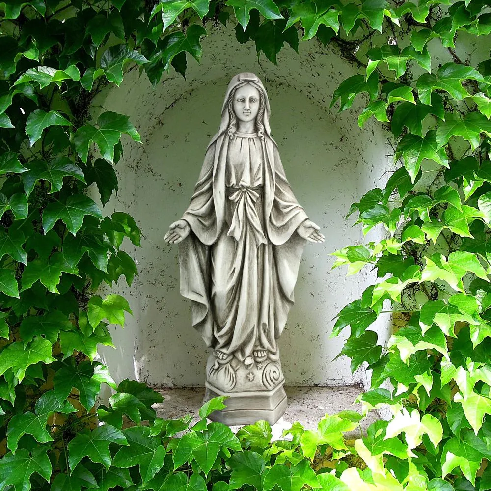 Madonna of Notre Dame Garden Statue: Large