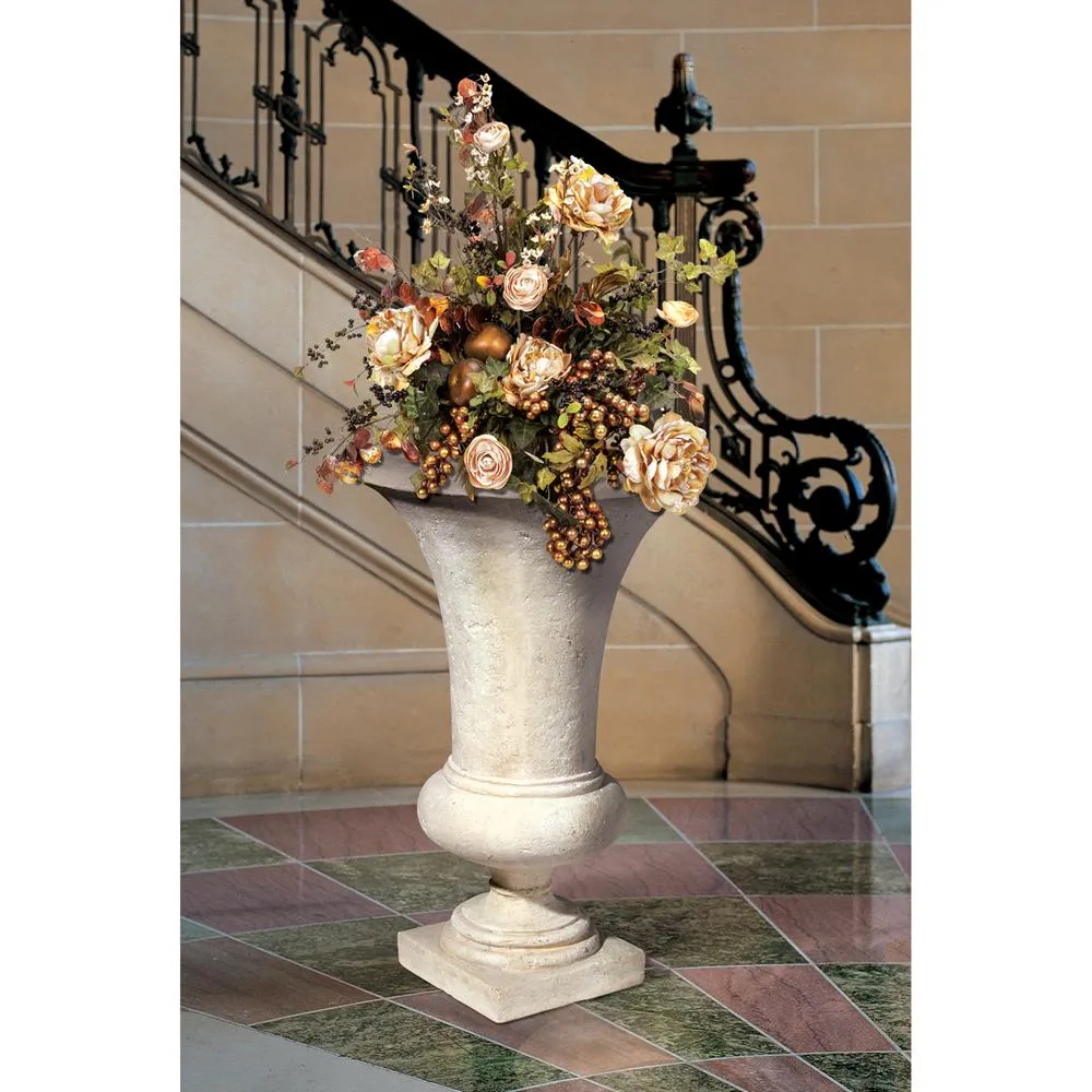 Viennese Architectural Garden Urn: Each Medium