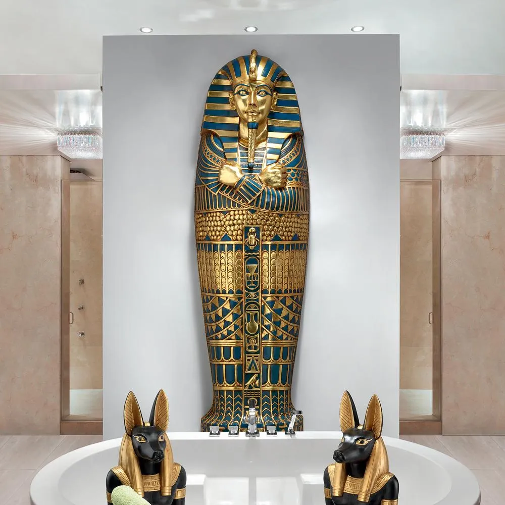 Tomb of Tutankhamun Sarcophagus Frieze Wall Sculpture