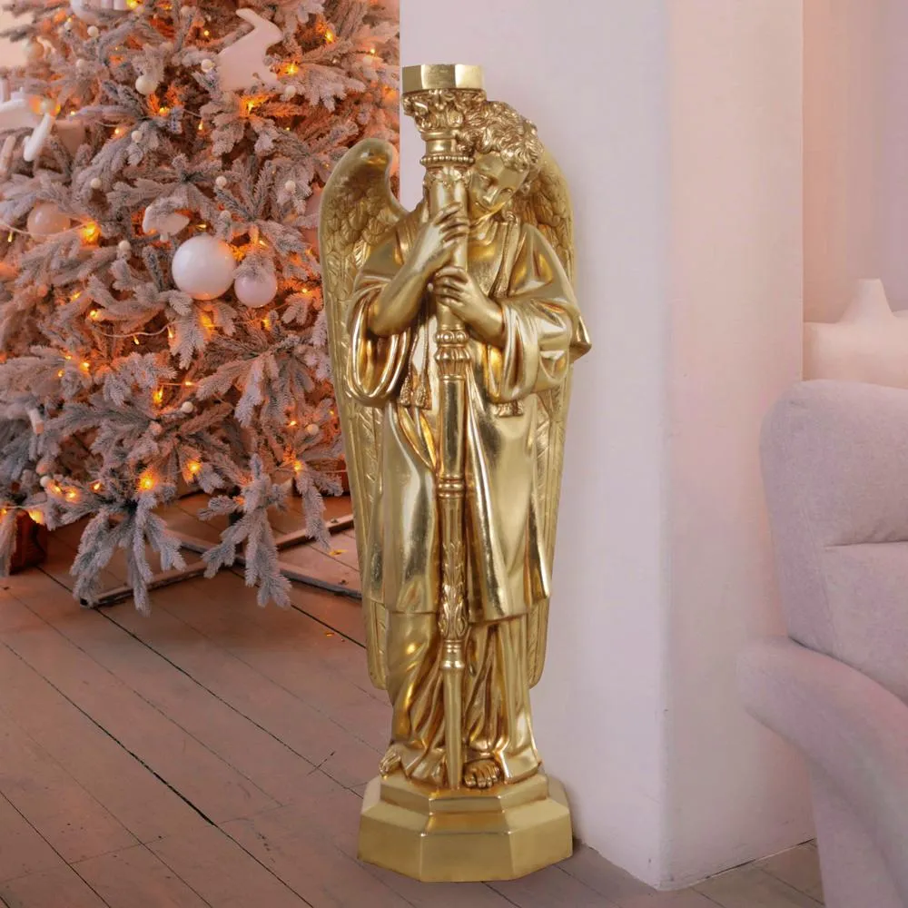 Padova Golden Guardian Angel Statue: Right