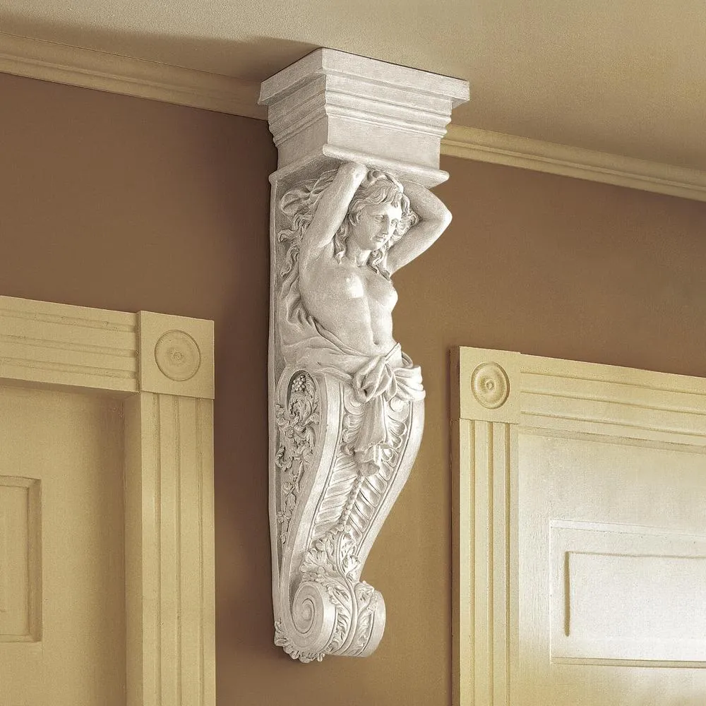 Caryatid (Female) Wall Sculpture