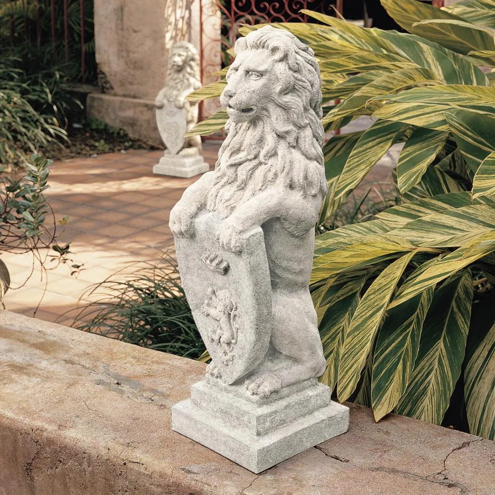 Beaumaris Castle Lion Statue: Each