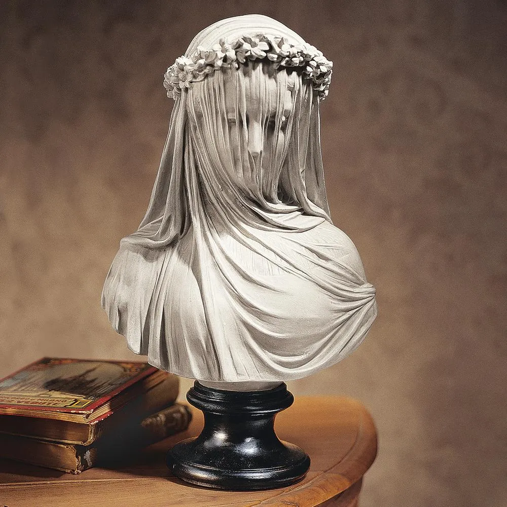 The Veiled Maiden Sculptural Bust
