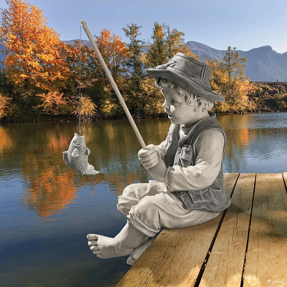 Frederic the Little Fisherman of Avignon Statue