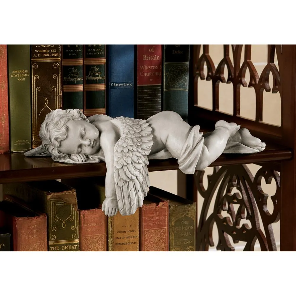 Sleepy Time Baby Angel Sitter Statue: Each