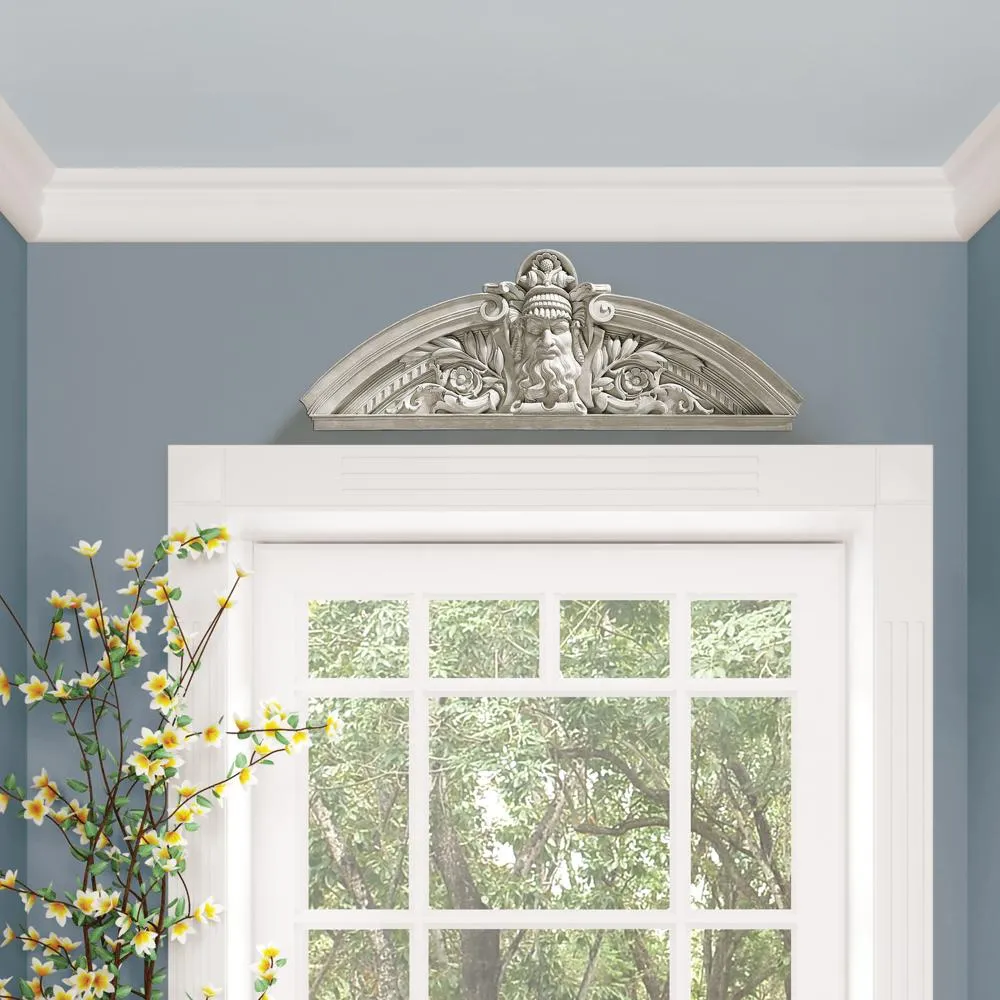 Prometheus Rebel Titan Sculptural Wall Pediment: Each
