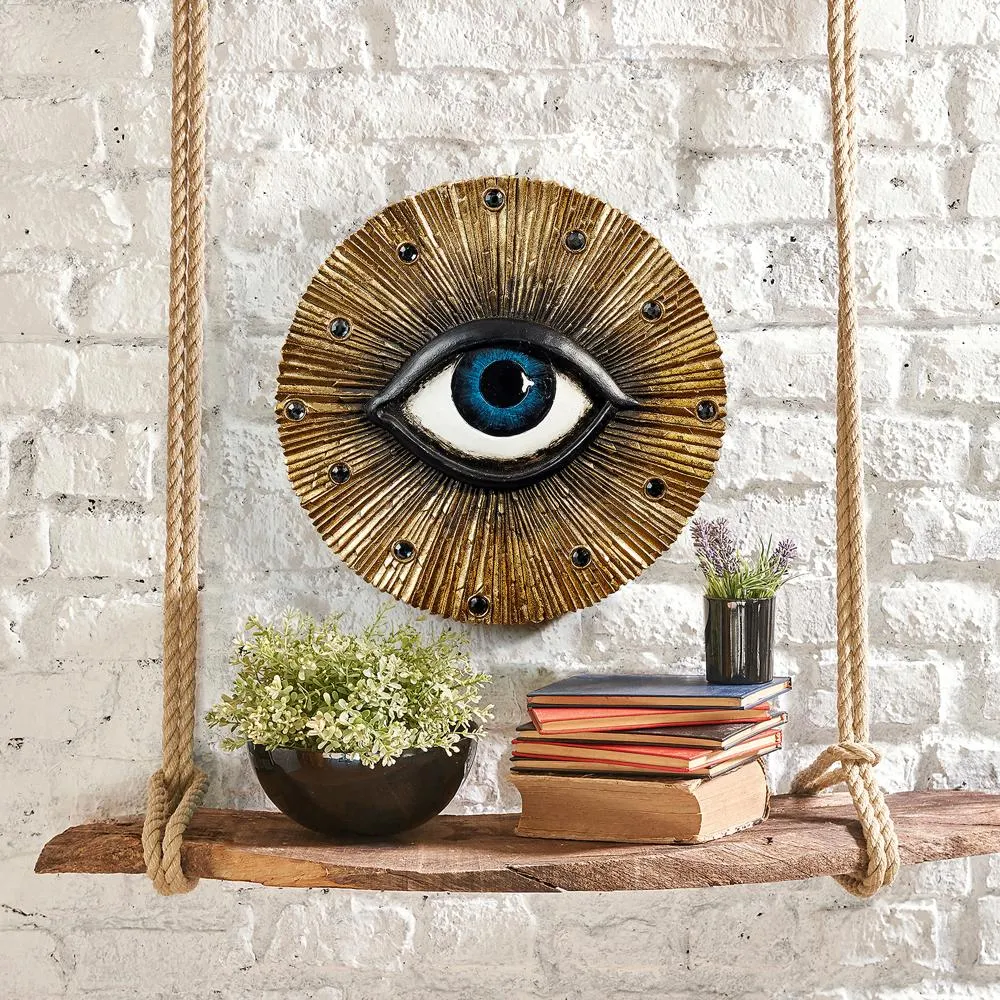 All Seeing Eye Awakened Spiritual Consciousness Wall Sculpture