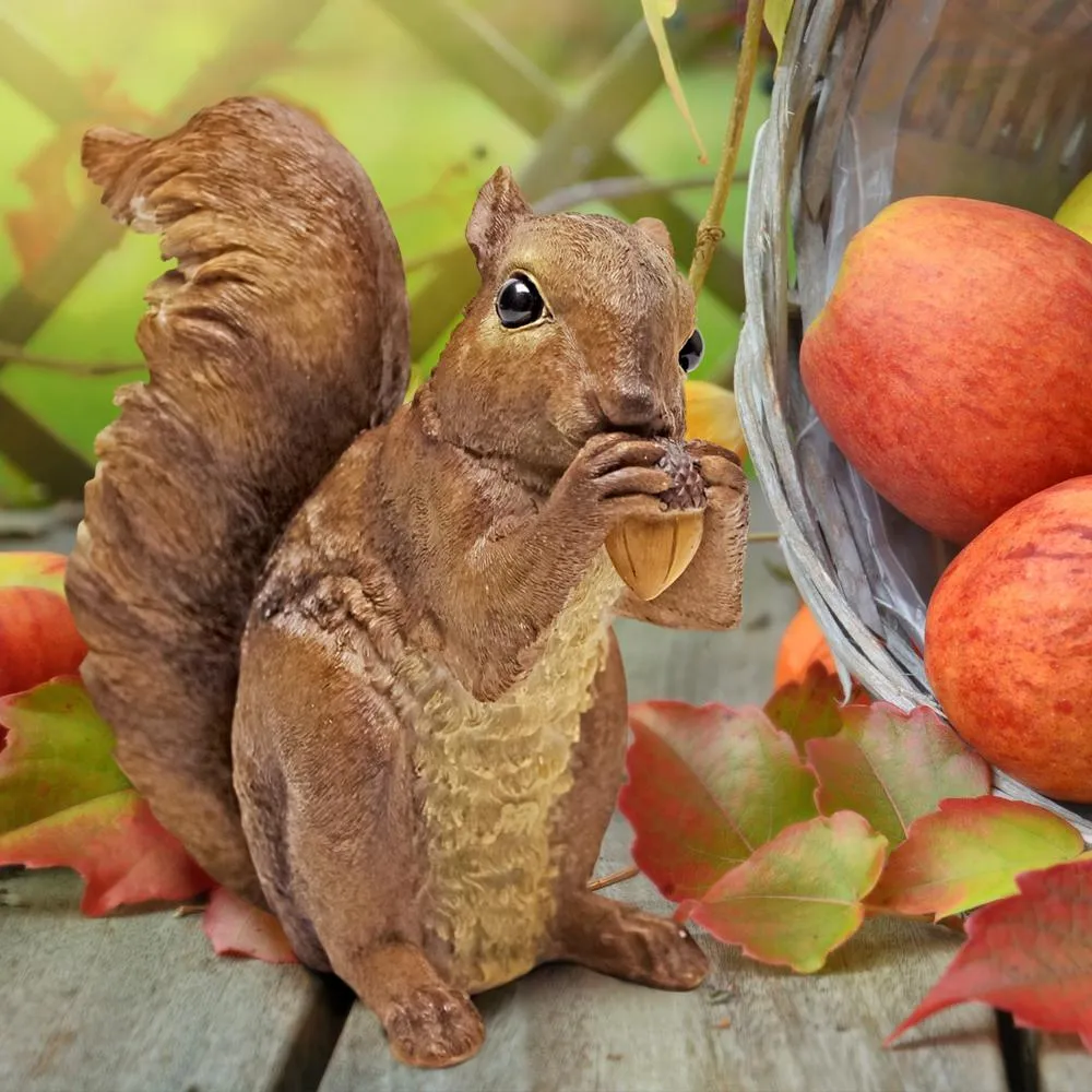 Chomper the Woodland Squirrel Statue